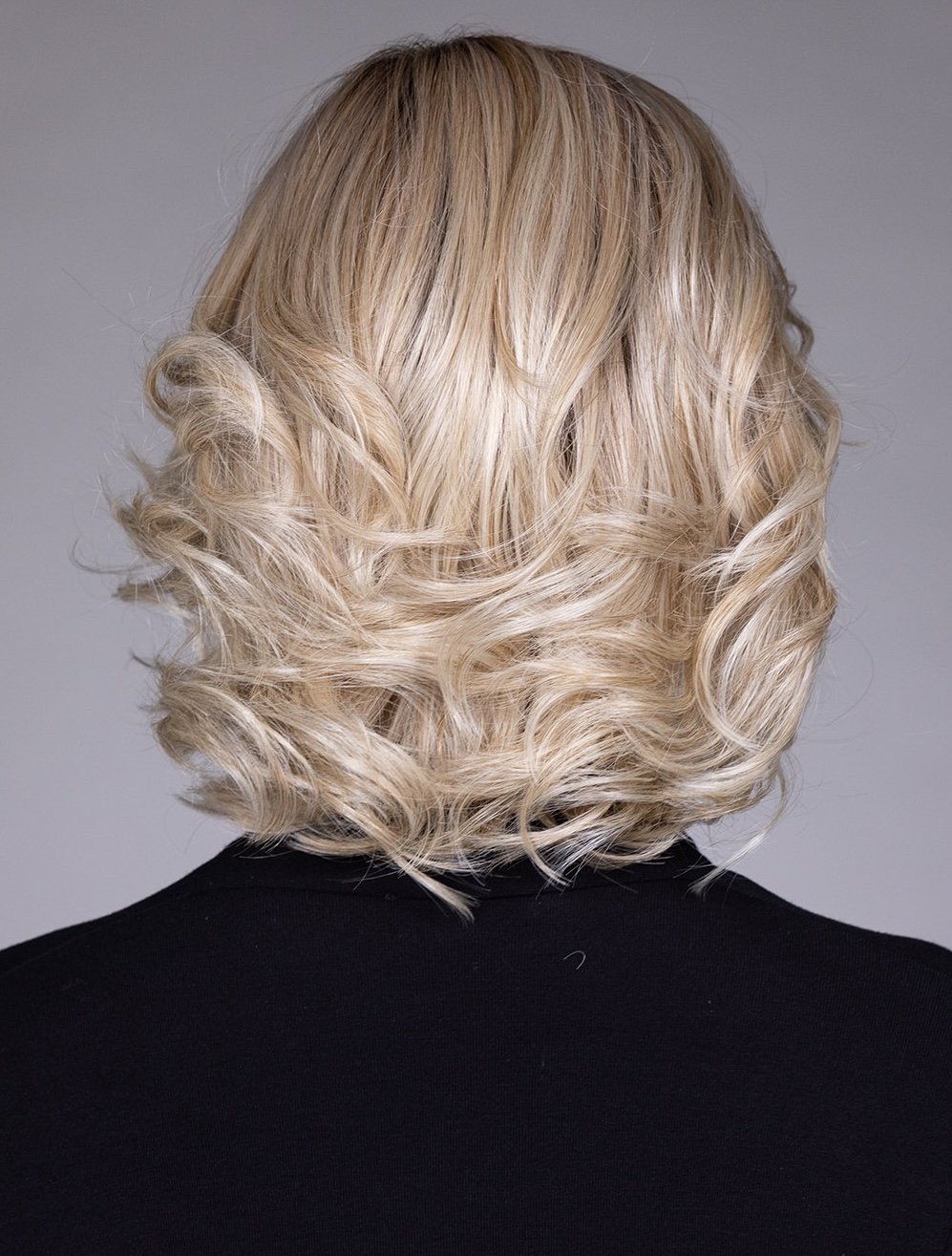Helsinki | Heat Friendly Synthetic Wig | Left Mono Part - Image 3