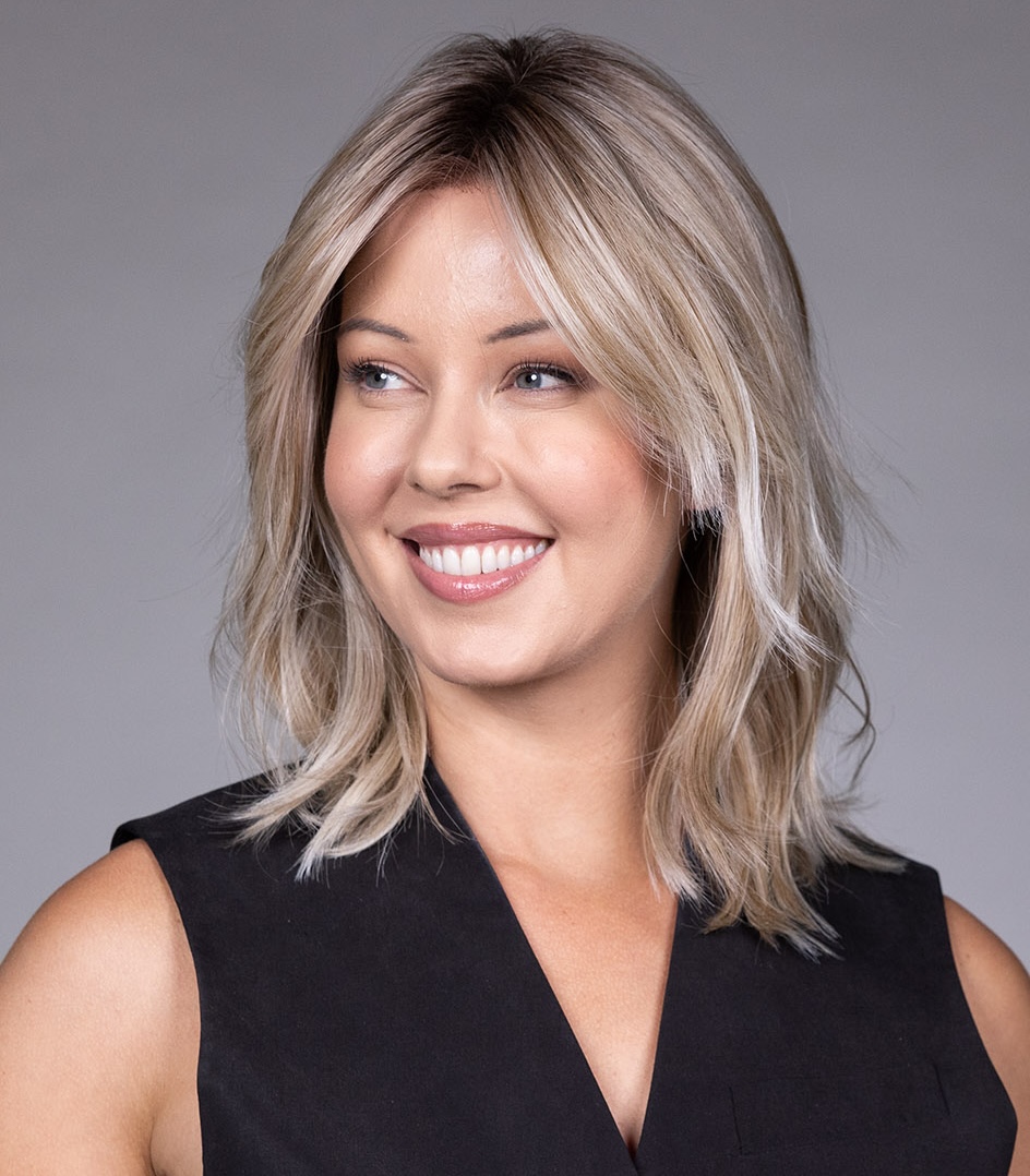 Monaco | Heat Friendly Synthetic Wig | Centre Mono Part - Image 4