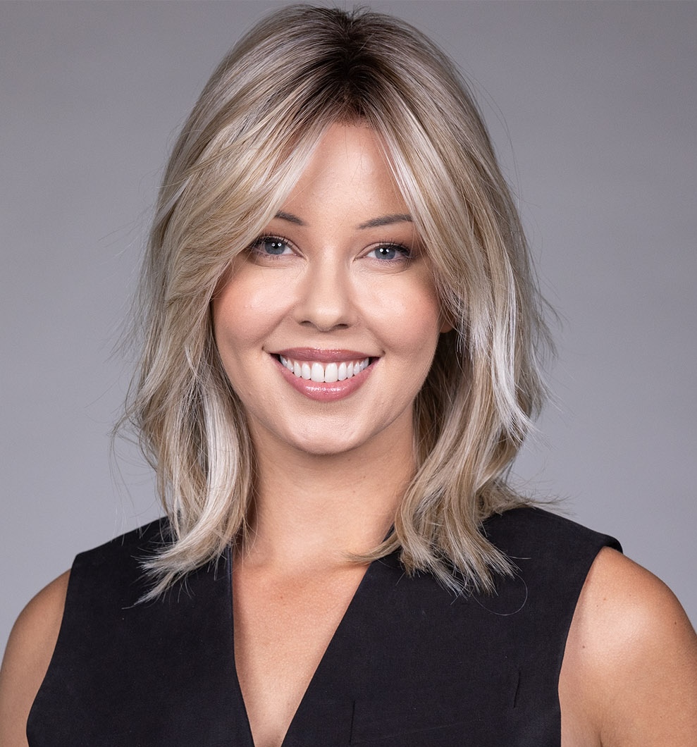 Monaco | Heat Friendly Synthetic Wig | Centre Mono Part - Image 2
