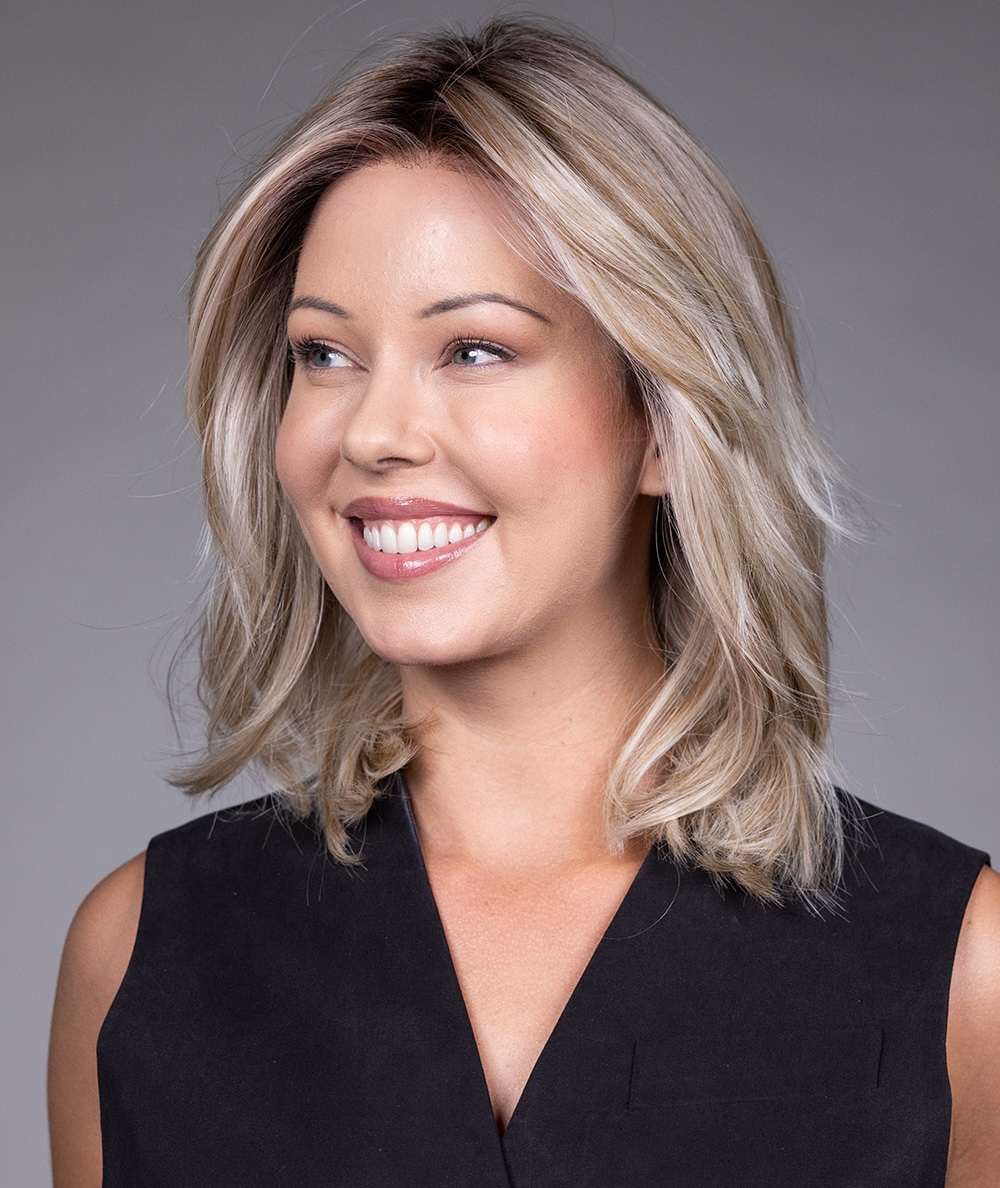 Monaco | Heat Friendly Synthetic Wig | Centre Mono Part - Image 6