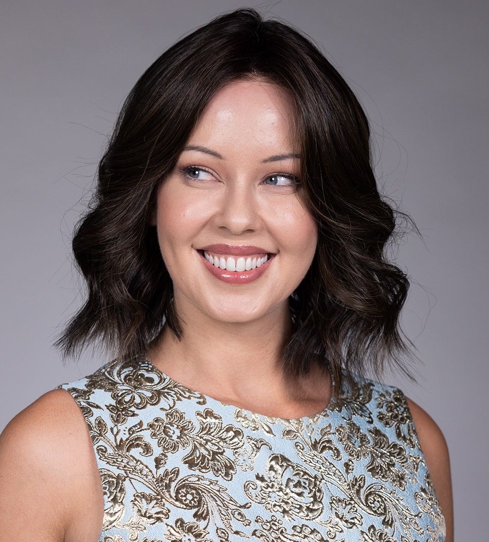 Zurich | Heat Friendly Synthetic Wig | Centre Mono Part - Image 2