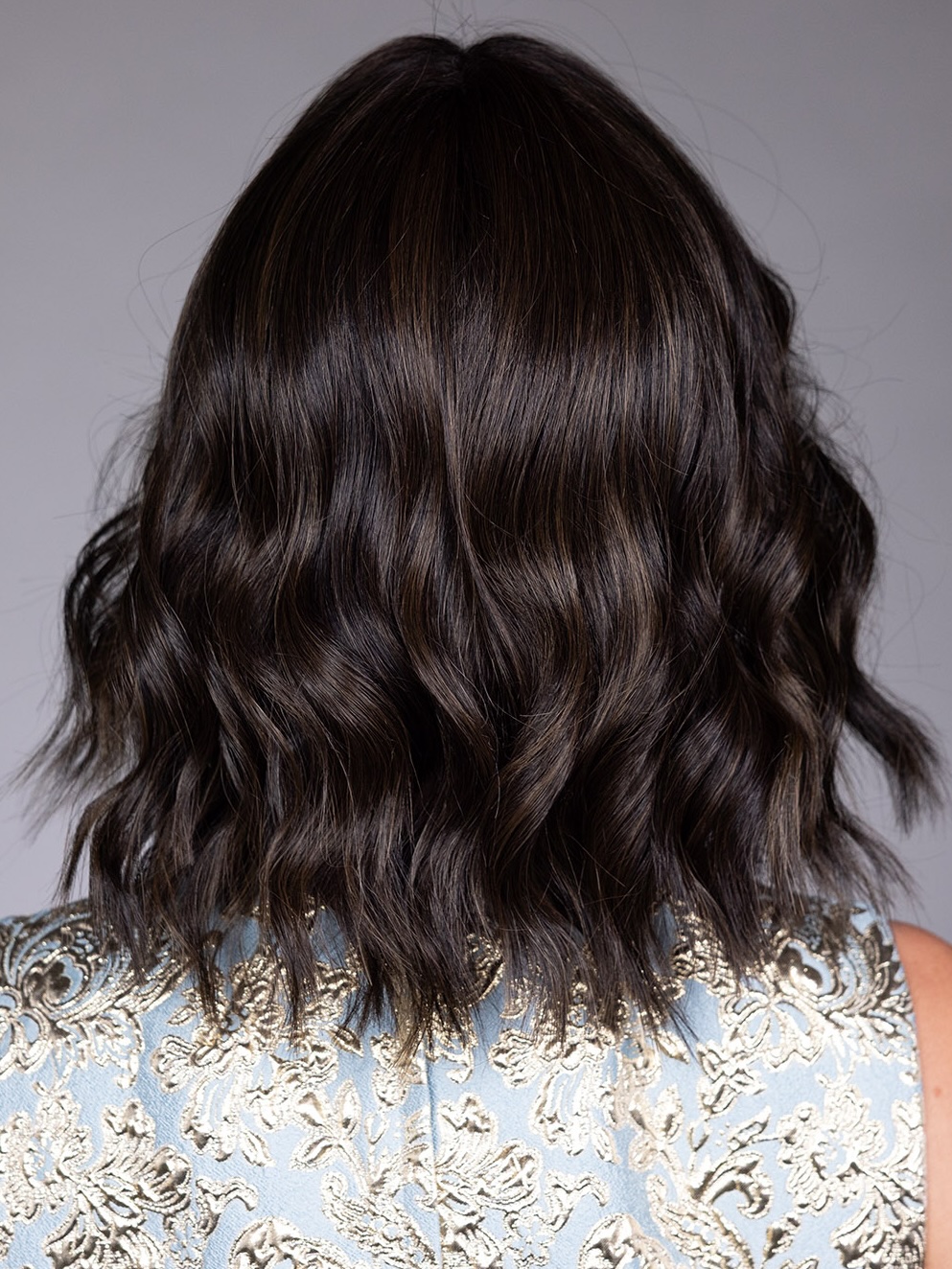Zurich | Heat Friendly Synthetic Wig | Centre Mono Part - Image 4