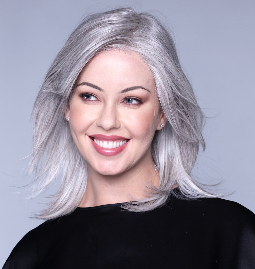 Santa Barbara | Heat Friendly Synthetic Wig | Left Mono Part - Image 3